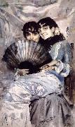 Anders Zorn The Cousins oil